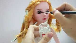 fixing dolls nedd help- doll dress DIY tutorial #diyminiatureideas #barbidollmakeover #barbiedolls