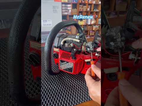 Repairing the chainsaw carburetor – let’s take a look!