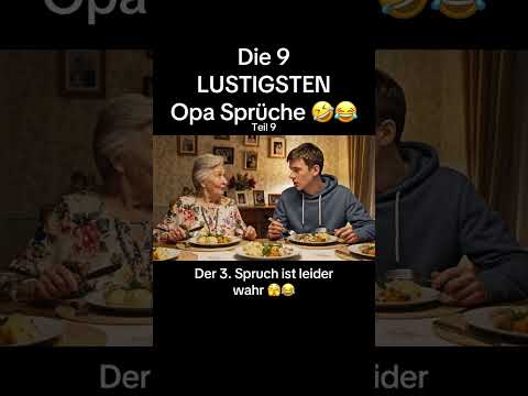 Die LUSTIGSTEN Opa-Sprüche 😂🤣 #funny #flachwitz #funnyvideos #memes #heftig #comedyvideos