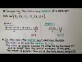 Measures of Center: Mean and Median