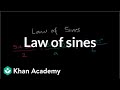 Understanding the Law of Sines