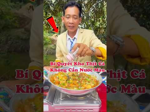 Bí Quyết Cách Kho Thịt Cá Không Cần Nước Màu | #nhipsongmoi #meovat #meovathuuich #biquyet #shorts