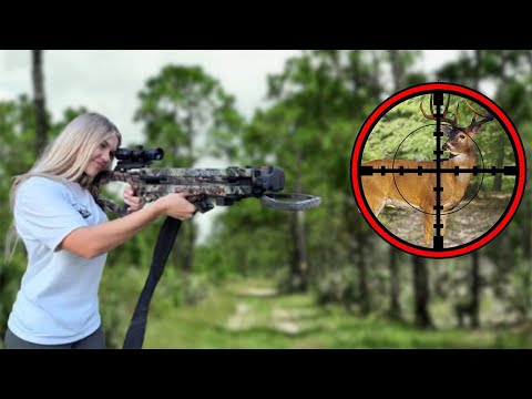 I BOUGHT WALMART'S CHEAPEST CROSSBOW FOR MY GRANDDAUGHTERS!