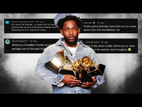 FUNNIEST Kendrick Winning a Grammy & Drake Getting Roasted Comments (as a song) PART 2