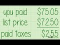 Understanding Sales Tax Calculations