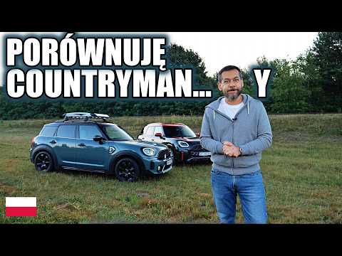 MINI Countryman - nowy U25 kontra MÓJ F60 (PL) - porównanie, test i jazda próbna - Marek Drives