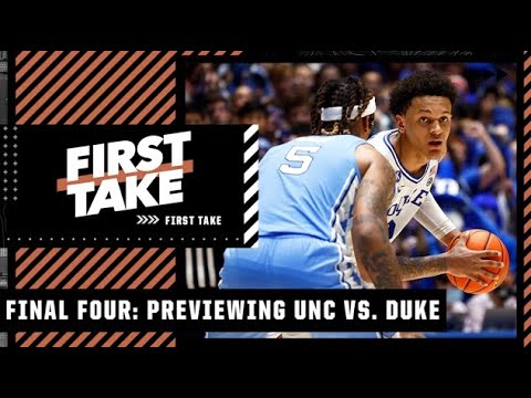 UNC vs. Duke: Who will win the Final Four matchup? JWill, Perk & Vince Carter debate | First Take video clip