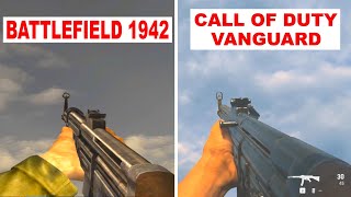 Call of Duty Vanguard vs Battlefield 1942 - Weapon Comparison