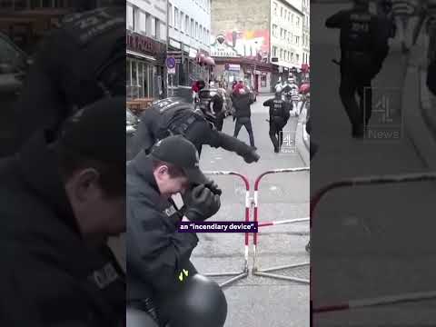 Man with axe shot by Hamburg police before Euro 2024 match