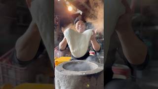 Japanese traditional mochi pounding