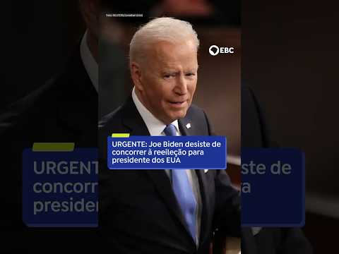 Joe Biden desiste de concorrer à reeleição nos EUA