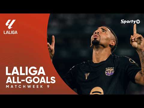 <strong>LaLiga</strong> 26/27 | ALL GOALS GameWeek 9 | Full Highlights | SportyTV
