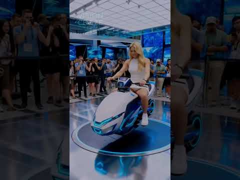 SkyPulse R9: Next Gen Anti Gravity Bike Stuns Autoshow