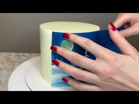 "Winter Night" Cake Decorating Class With Pamela from...