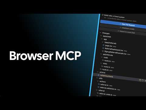 Browser MCP for test and task automation