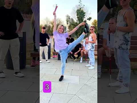Which trick is better 1 or 2 ?! 😱 #shortsvideo