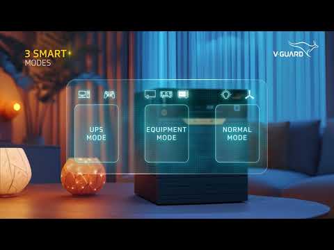 V-Guard Li-Smart 1300 | India’s 1st 3-in-1 Smart Inverter with Lithium-Ion Battery & App Control