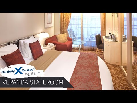 Celebrity Infinity | Veranda Stateroom Full Walkthrough Tour & Review | 4K