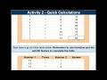 Spreadsheet Formulas and Functions