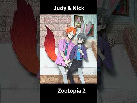 Zootopia2 paper doll / Judy & Nick