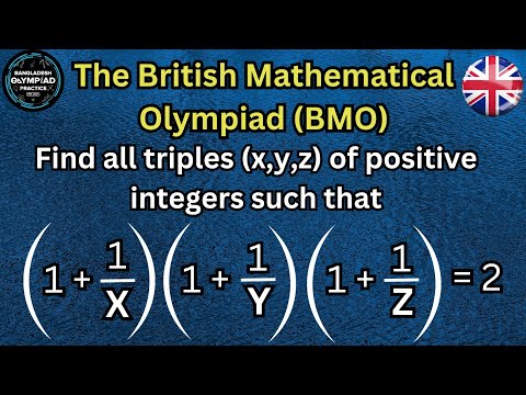 🛑795. 1995 British Mathematical Olympiad || Math Olympiad || BDMO