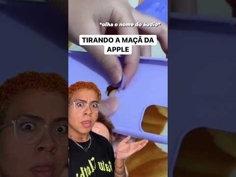 Tirando a maçã da Apple.     #shorts