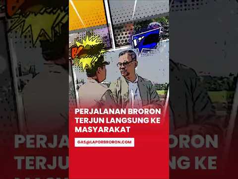 Perjalanan BroRon Terjun Langsung ke Masyarakat