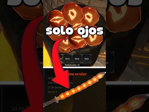 ESPADA DE OJOS EN THE FORGE HACIENDO ESPADAS RARAS ROBLOX #roblox