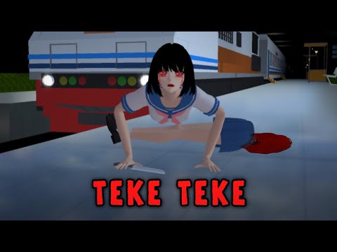 TEKE TEKE || HORROR MOVIE SAKURA SCHOOL SIMULATOR