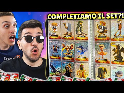 COMPLETO le LAMINCARD degli ITALIAN BRAINROT APRENDO 48 BUSTINE?