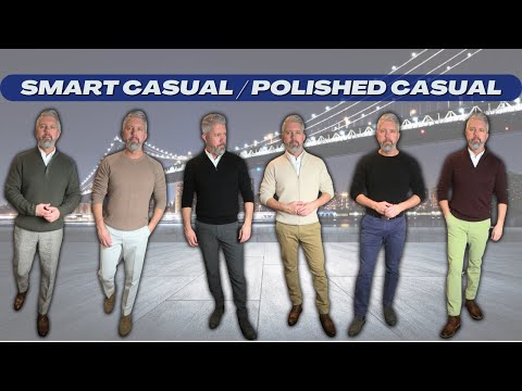 Outfit Ideas Smart Casual | Polished Casual | Men's Fashion Over 40