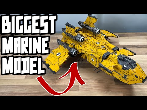 The BIGGEST Space Marine model is here!!!