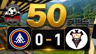 J38 FC ANDORRA 0 ALBACETE BP 1 #laligahypermotion