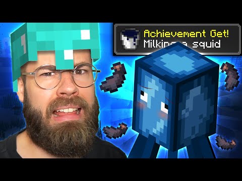 JAG MJÖLKADE EN BLÄCKFISK I MINECRAFT (#8)