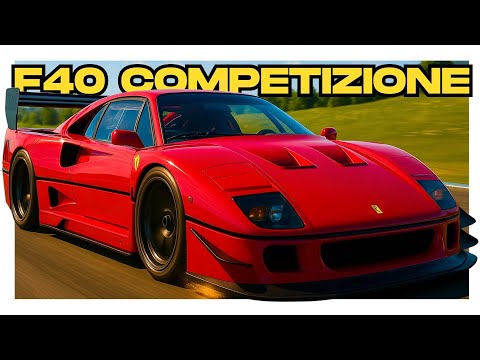 El Ferrari F40 Competizione en LA GOLIATH 🔥🇮🇹