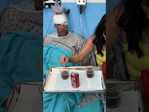 She put something in his drink #shorts #hospital #doctor #soda #skit