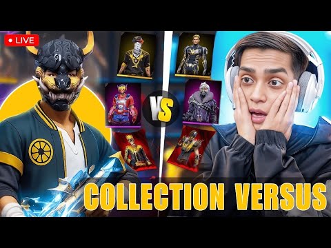My Collection vs Yours – Free Fire Drip Battle!🤯 Collection vs Collection😱 #shortsfeed #shortslive
