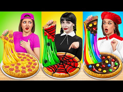 Reto De Cocina Wednesday vs Abuela | Desafío Loco de TeenDO Challenge