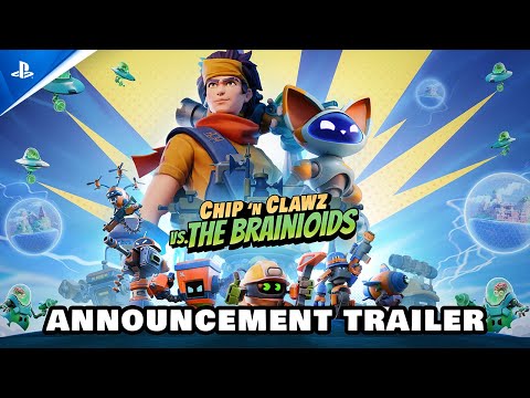 Chip 'n Clawz vs. The Brainioids - Announcement Trailer | PS5 Games