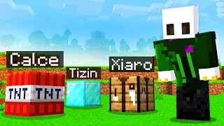 Jugamos ESCONDITE pero somos BLOQUES en Minecraft