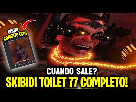 SKIBIDI TOILET 77 SPOILER?😱 CUANDO SALE? 🤫 G MAN Y SU BATALLA Skibidi 77 Completo Fecha Spoiler