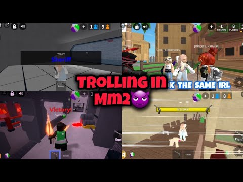 TROLLING IN MM2 WITH ZUKI!😈😂| *MUST WATCH*| #roblox #funny #mm2