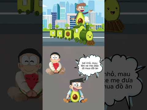Mẹ dưa hấu nhỏ quên đón cậu ấy #doraemon #nobita #shizuka #suneo #chaien #shorts
