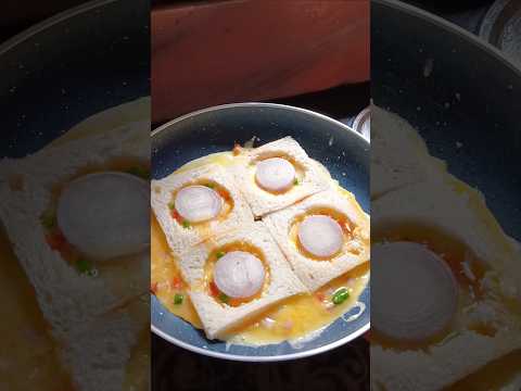 Onion egg sandwich #shorts