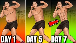 ➜ 5-Min Standing Workout to Melt Flabby Stomach Fat | Lose Belly Fat at Home & Transform Your Waist