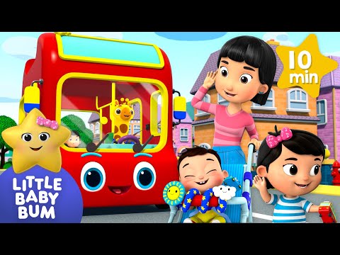 The Horn On The Bus goes BEEP BEEP | 🚌Wheels on the BUS Songs! 🚌 Nursery Rhymes for Kids