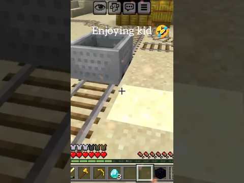 enjoying kid 🤣😎 #funny #minecraft #subscribe