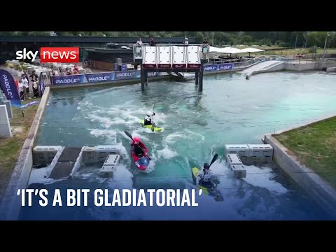 What does it take to compete in kayak cross?