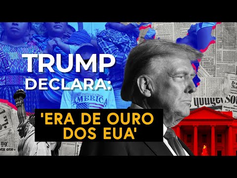 Trump toma posse e declara que a 'era de ouro' dos EUA começou