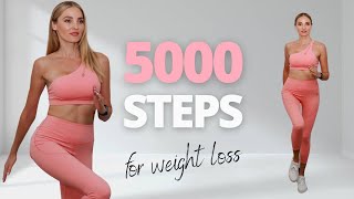 5000 Step Challenge for Weight Loss | YanaFit Walking Workout